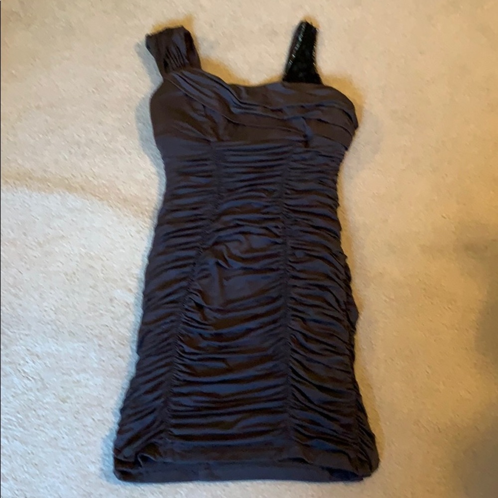 Dark Gray Party Dress